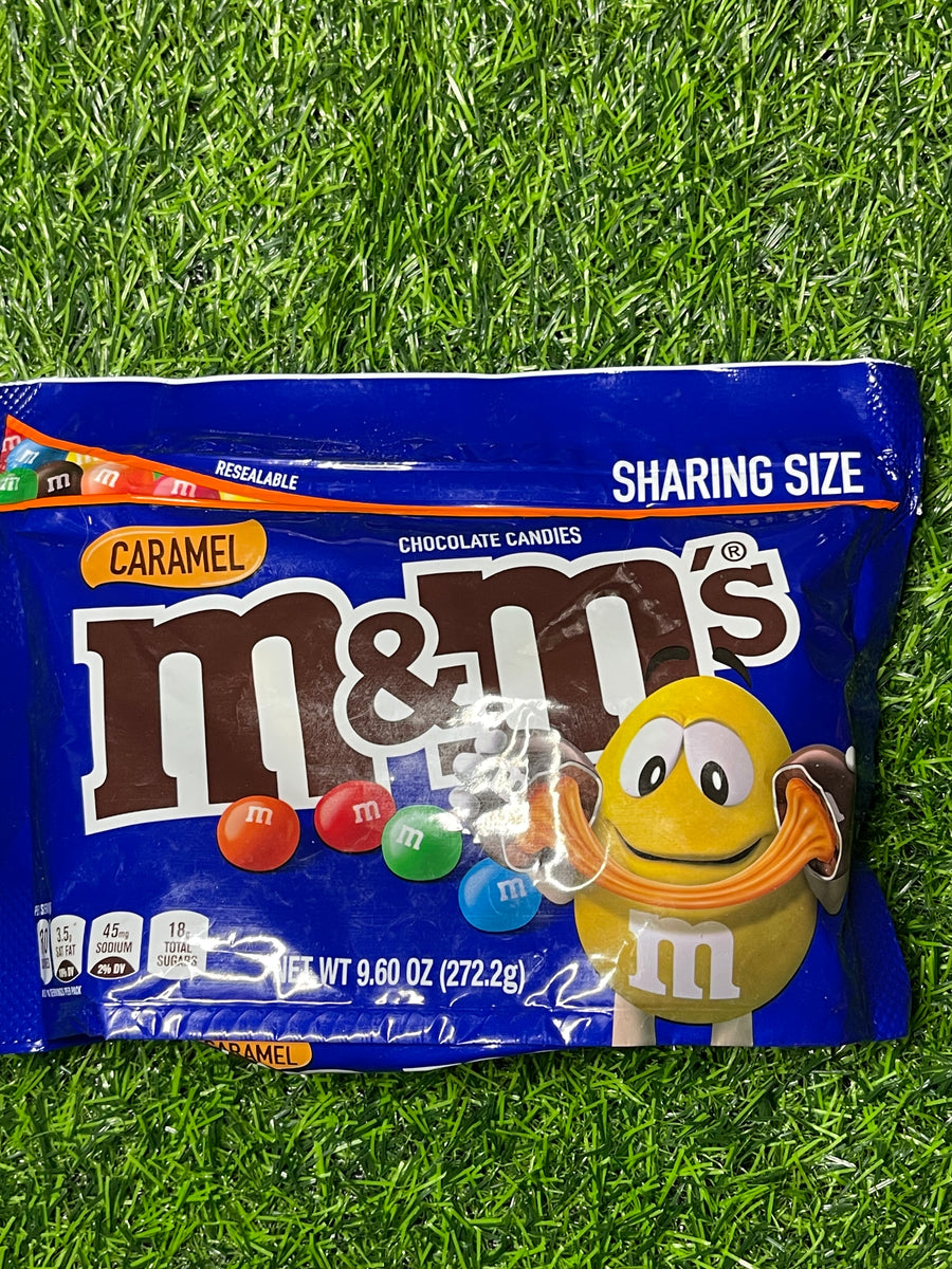 256.6g Bag Caramel Flavour M&Ms MNMs m and ms American