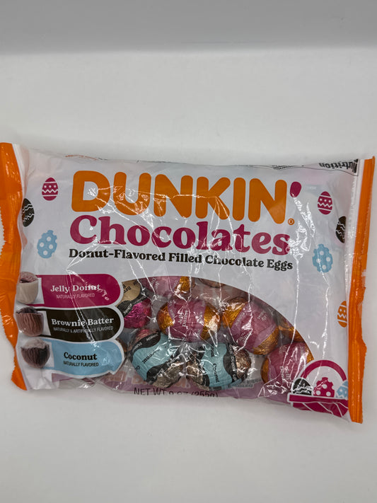 Dunkin  Donut Flavoured Filled Easter Chocolate Eggs