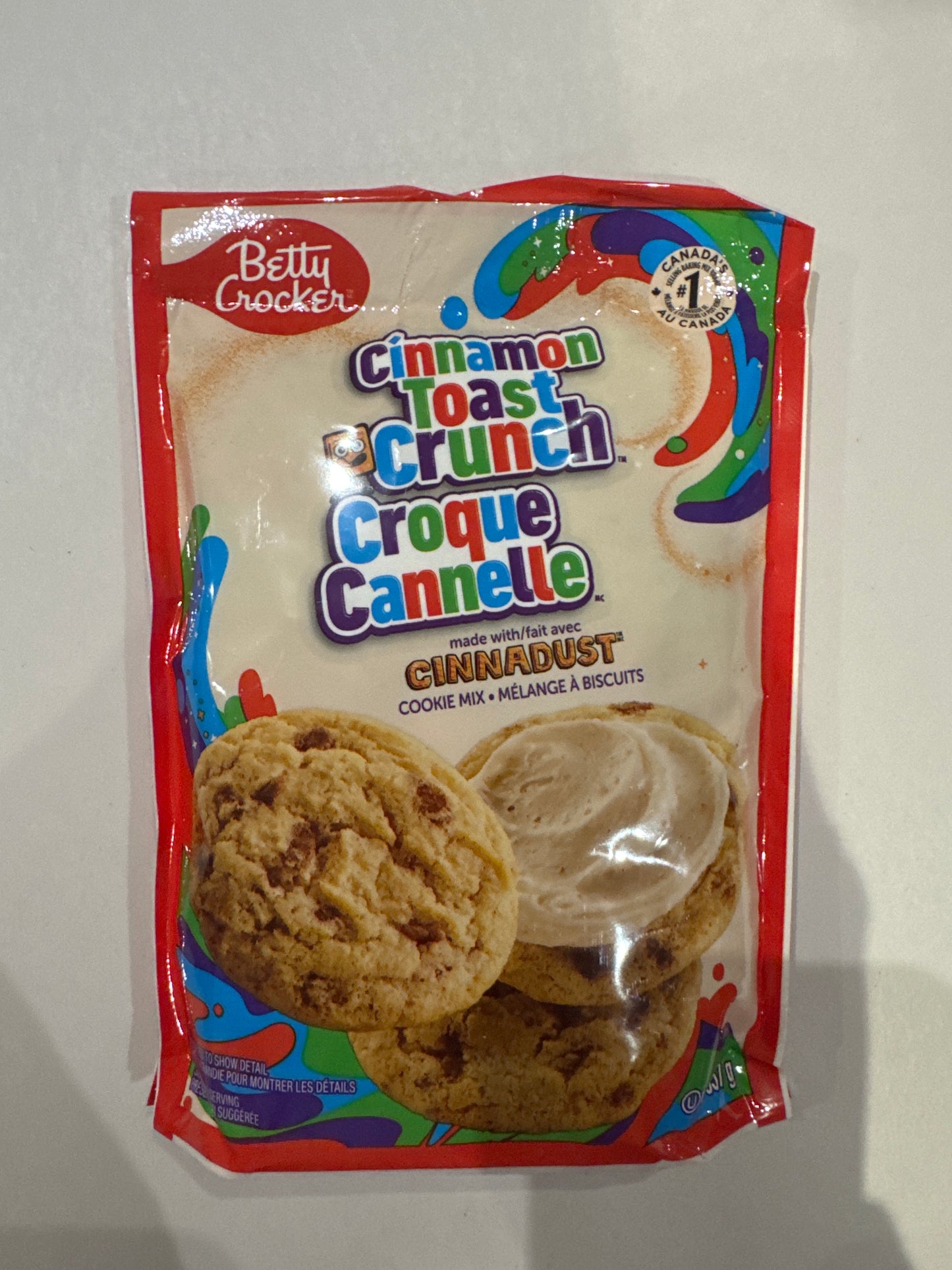 Betty Crocker Cinnamon Toast Crunch Cookie Mix