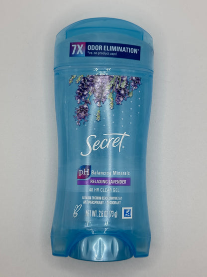 Secret Deodorant Gel