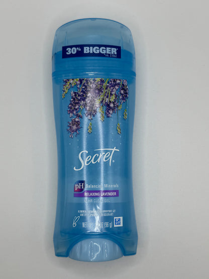 Secret Deodorant Gel