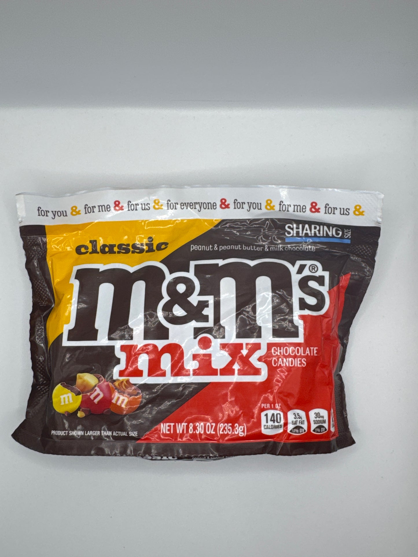 M&M Chocolate Various Sizes