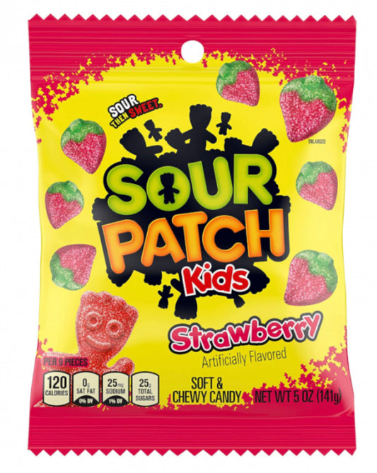 Sour Patch Kids Strawberry 3.6oz Bag