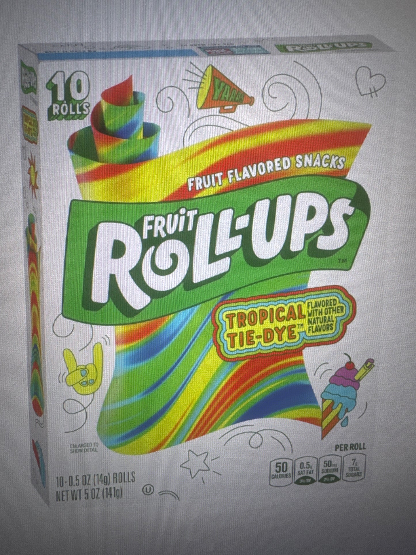 Betty Crocker Fruit Roll-Ups 10ct Various Flavours