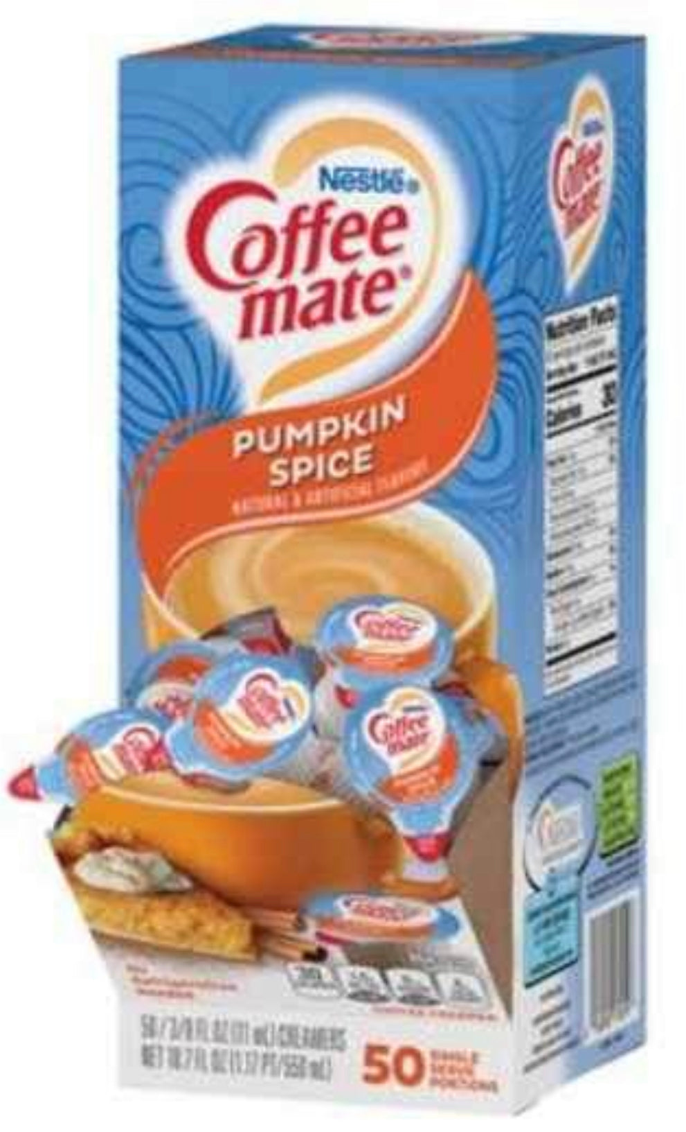 Coffee Creamer Boxes of Singles Various Brands