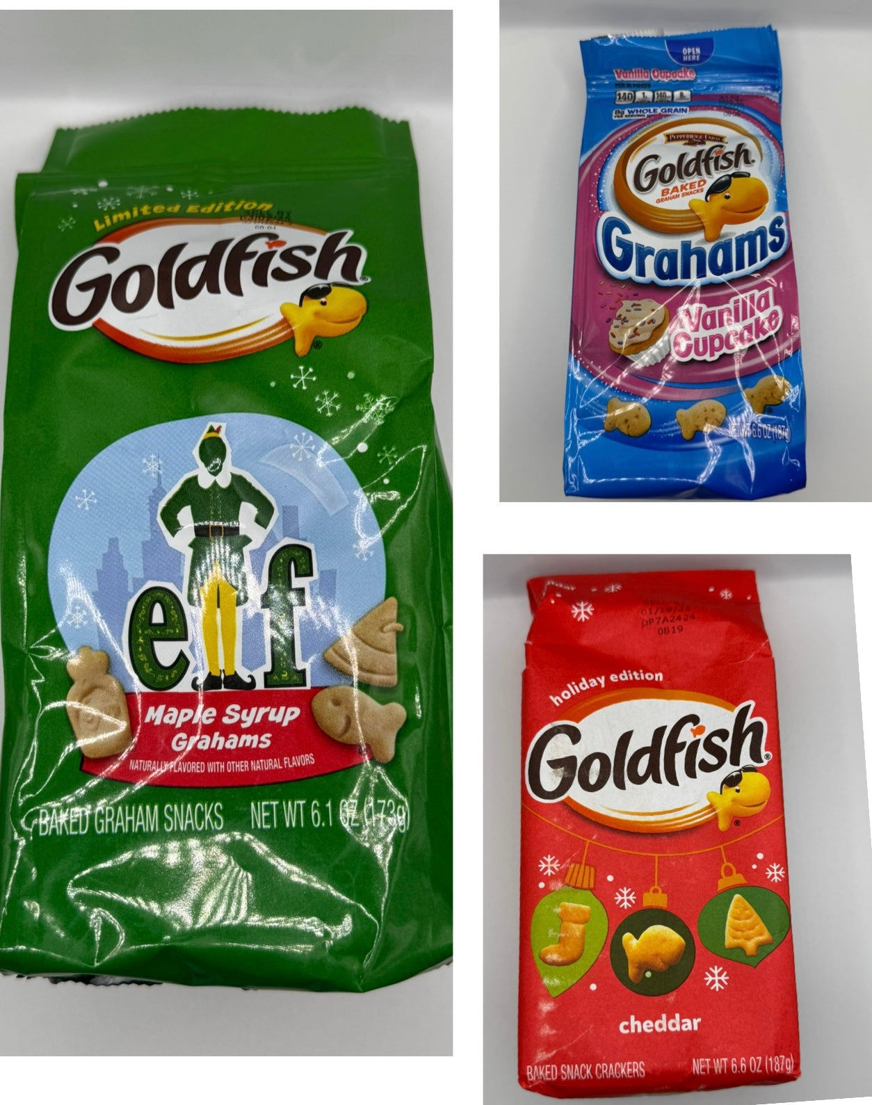 Baked Goldfish Grahams Various Favours and Shapes