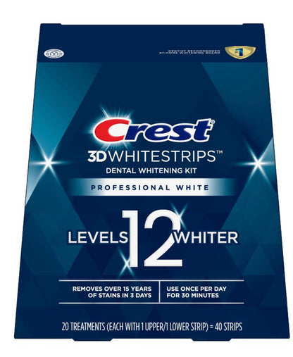 Crest Toothpaste & Whitening Strips & Mouthwash