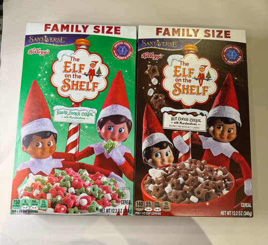 Elf on The Shelf Cereal Family Size