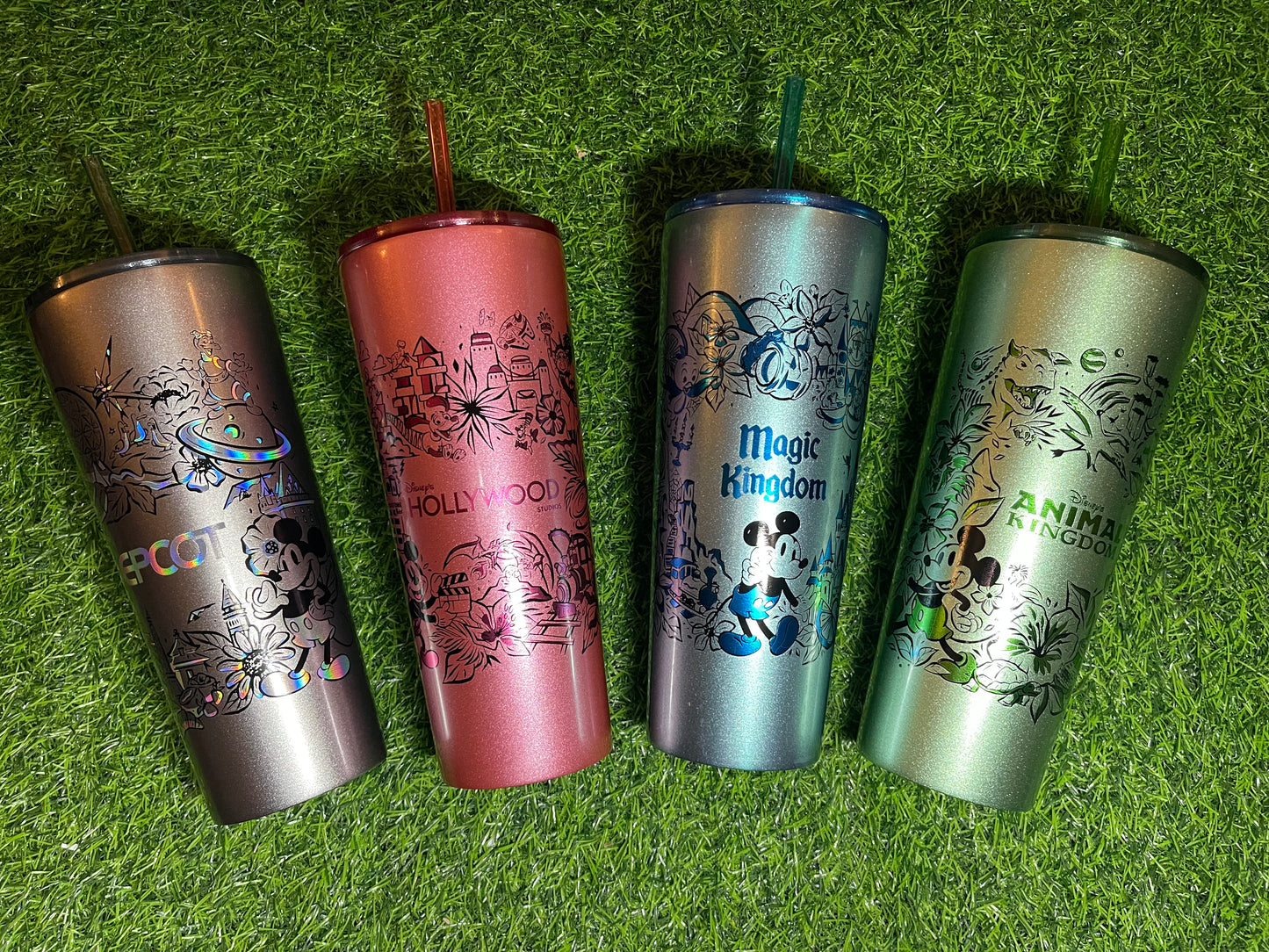 Starbucks Tumblers Venti Cups - Jewelled, Studded, Block, Disney etc