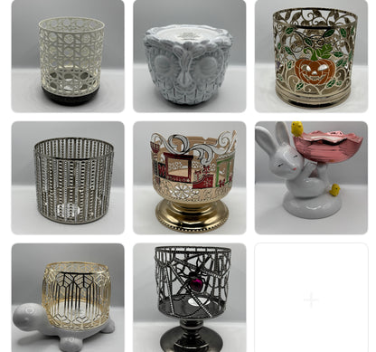 BBW Candle Holders