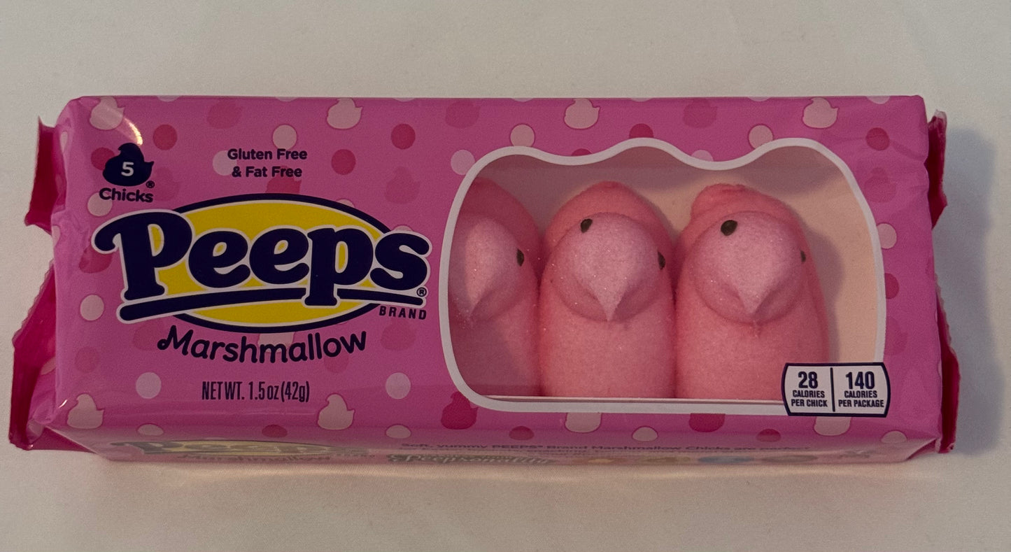 Peeps Marshmallows Various Designs and Sizes