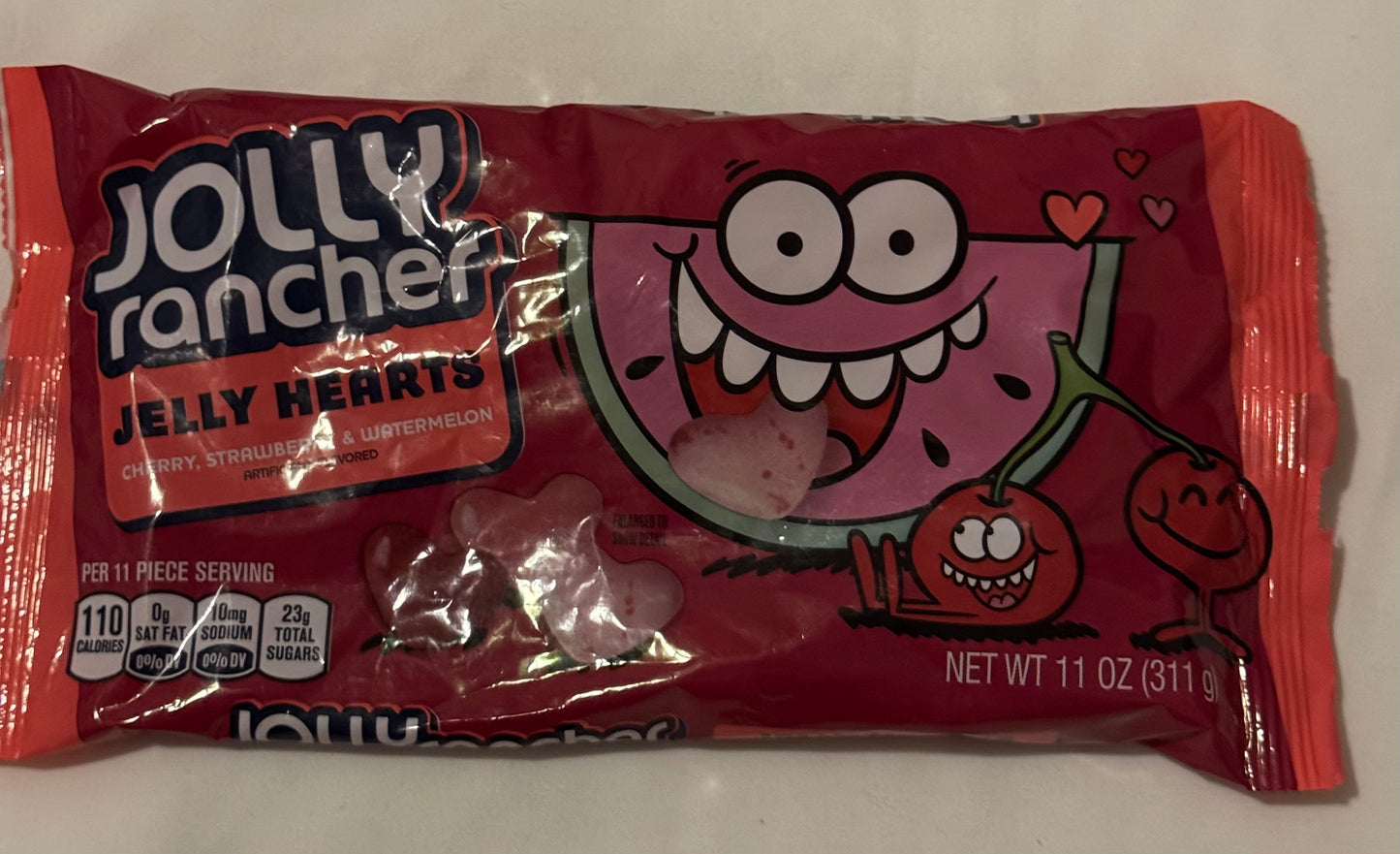 Jolly Rancher Jelly Hearts 311g bag