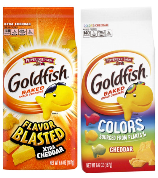 Baked Goldfish Grahams Various Favours and Shapes