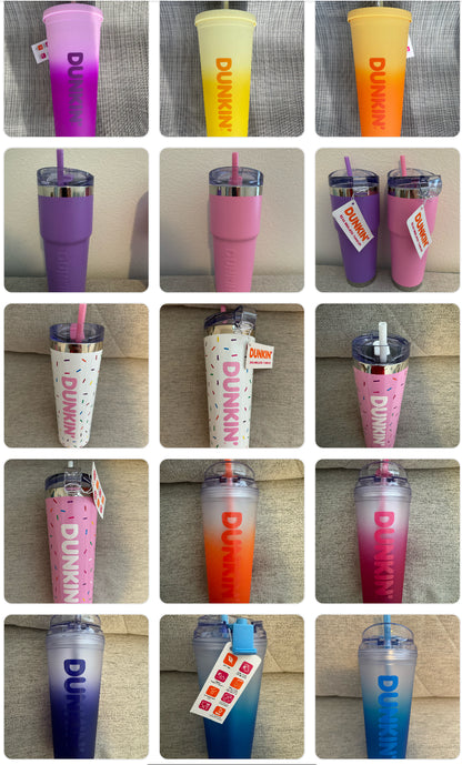 Dunkin Donuts Cups, Tumblers and Flasks