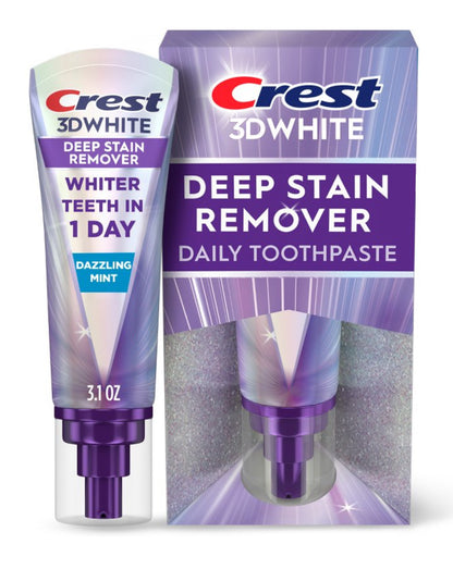 Crest Toothpaste & Whitening Strips & Mouthwash