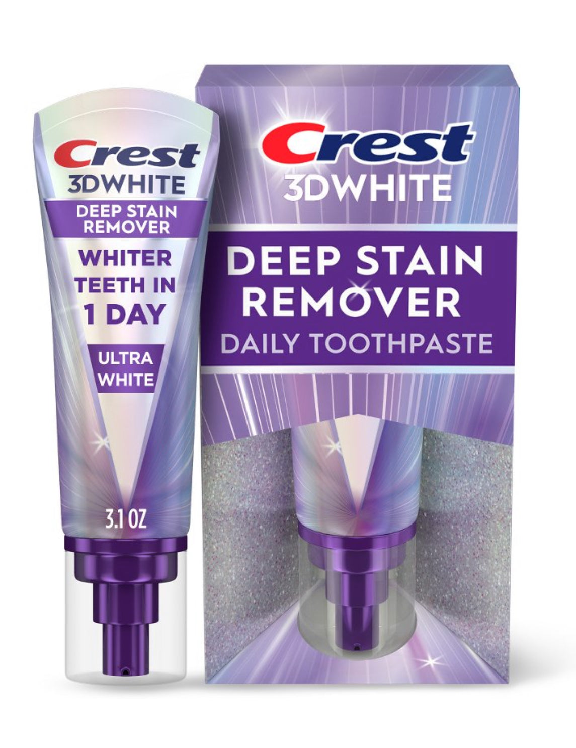 Crest Toothpaste & Whitening Strips & Mouthwash