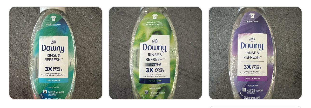 Downy Rinse & Refresh Laundry Fabric Freshner Cool Cotton 754ml