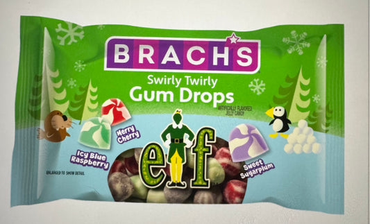 Brach’s Elf Swirly Twirly Gum Drops 85g Bag