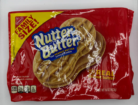 Nutter Butter Family Size Peanut Butter Cookies 453g