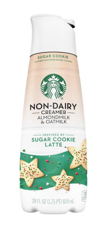 Starbucks Coffee Creamer None Dairy Almondmilk & Oatmilk 32fl oz