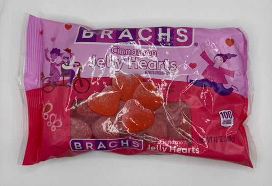 Brachs Cinnamon Jelly Hearts 340g Bag