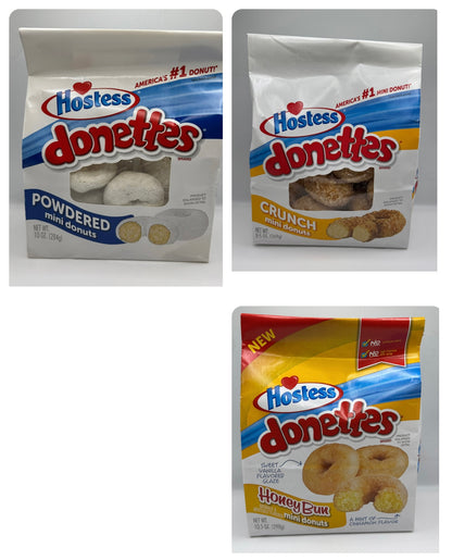 Hostess Donettes Mini Donuts Bag