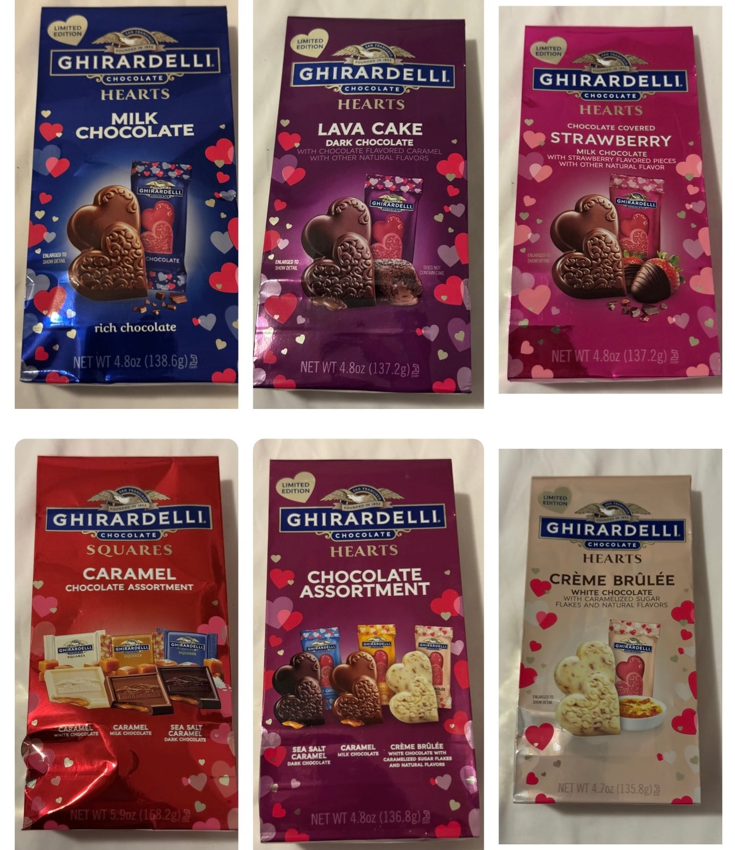 Ghirardelli Chocolates Various Sizes & Flavours & Gifts