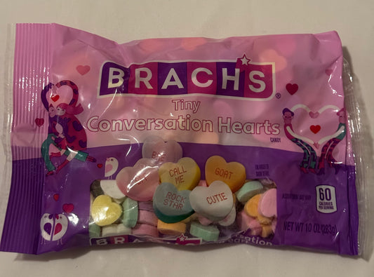 Brachs Tiny Conversation Hearts 283g bag