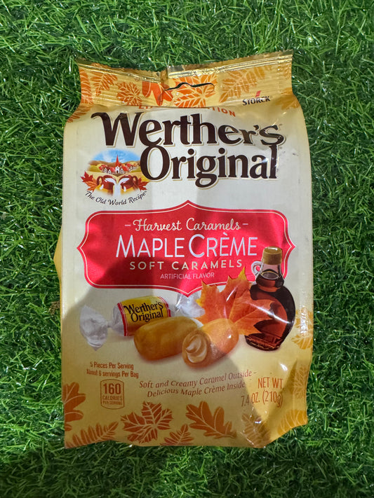 Werther’s Original Maple Creme Soft Caramel Candies 210g bag