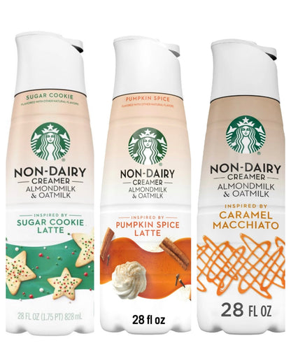 Starbucks Coffee Creamer None Dairy Almondmilk & Oatmilk 32fl oz