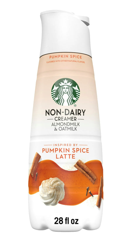 Starbucks Coffee Creamer None Dairy Almondmilk & Oatmilk 32fl oz