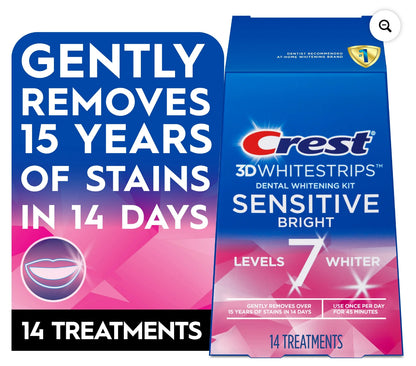 Crest Toothpaste & Whitening Strips & Mouthwash