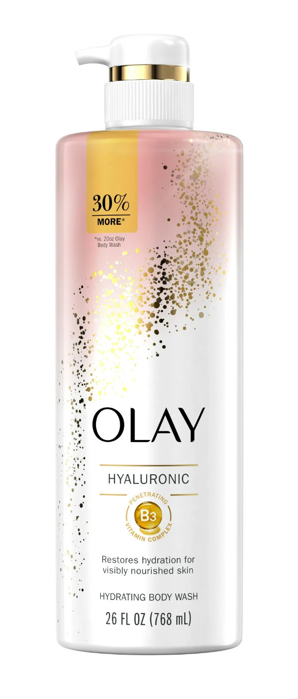 Olay 24hr Moisturising Body Wash 20fl oz Pump Bottle Variety of Scents