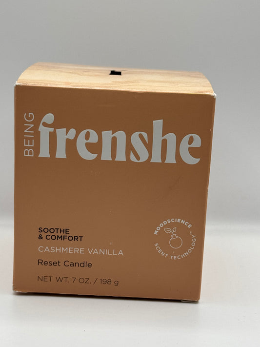 Being Frenshe Cashmere Vanilla Sooth & Comfort Reset Candle