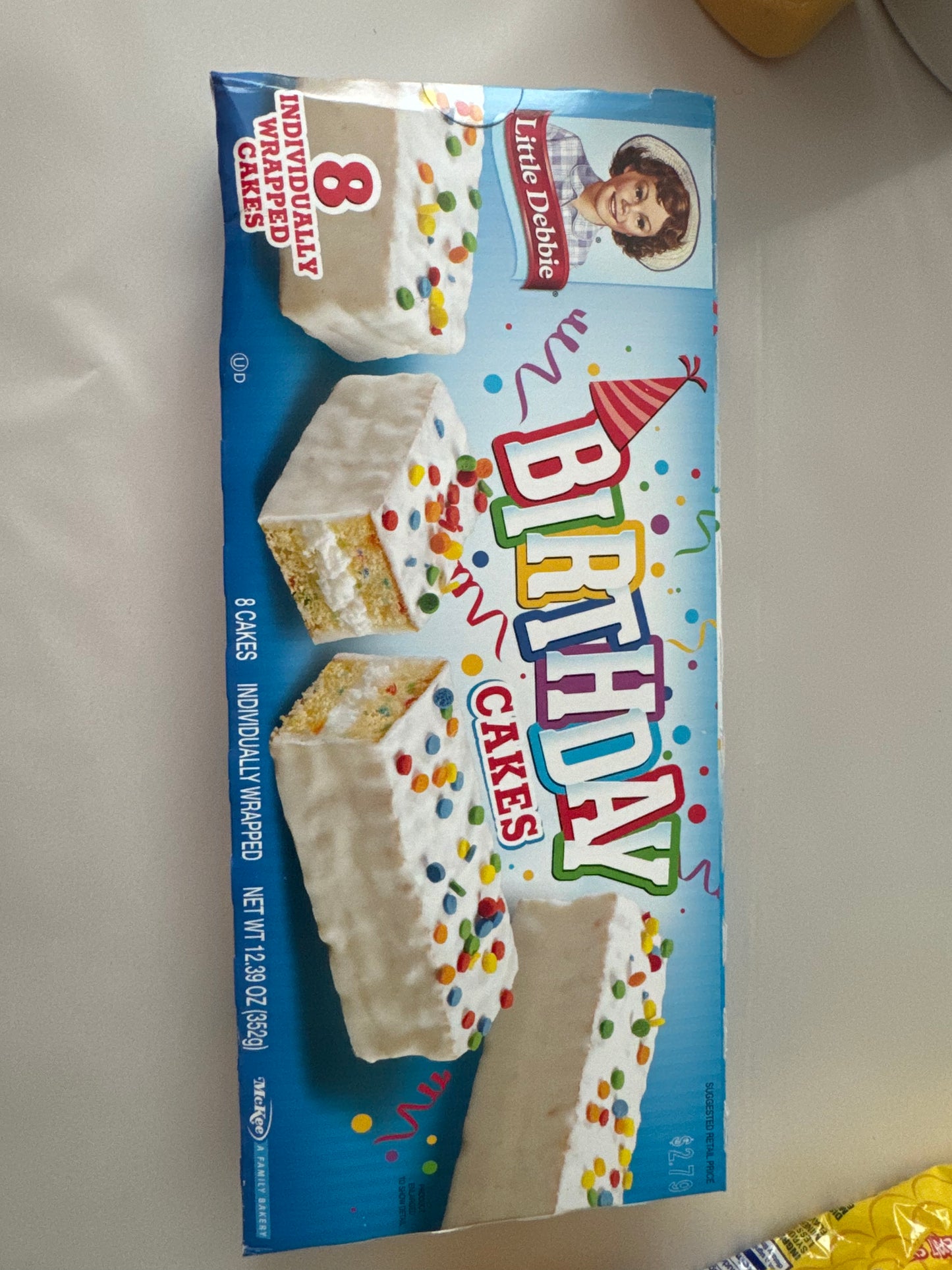 Little Debbie Birthday Cakes 8 pack