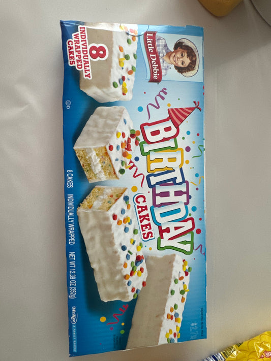 Little Debbie Birthday Cakes 8 pack