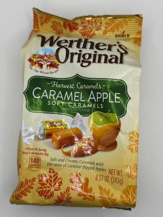 Werther’s Original Caramel Apple Filled Soft Candies 234g bag