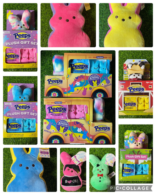 Peeps Plushies , Keychains and Gift Sets