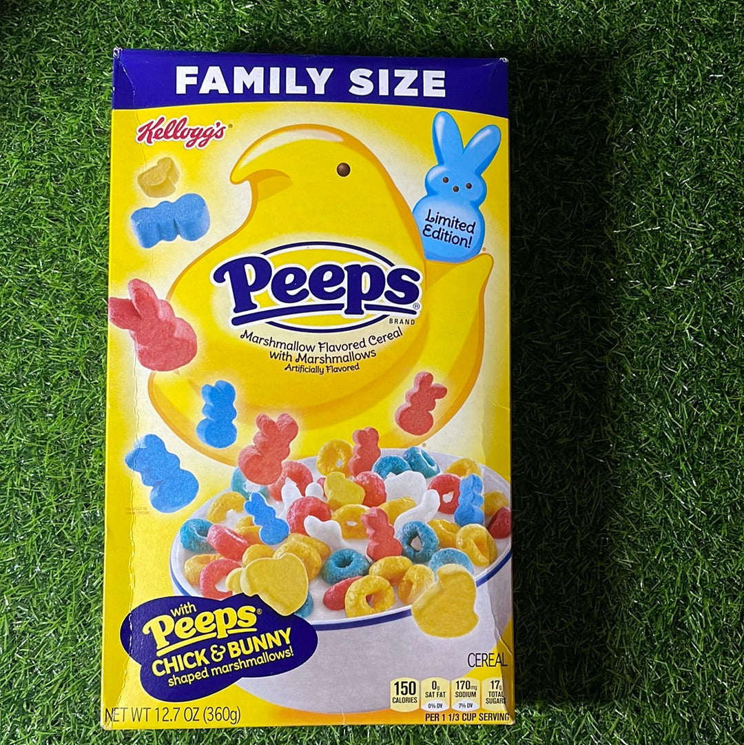 Peeps Family Size Box Cereal 360g