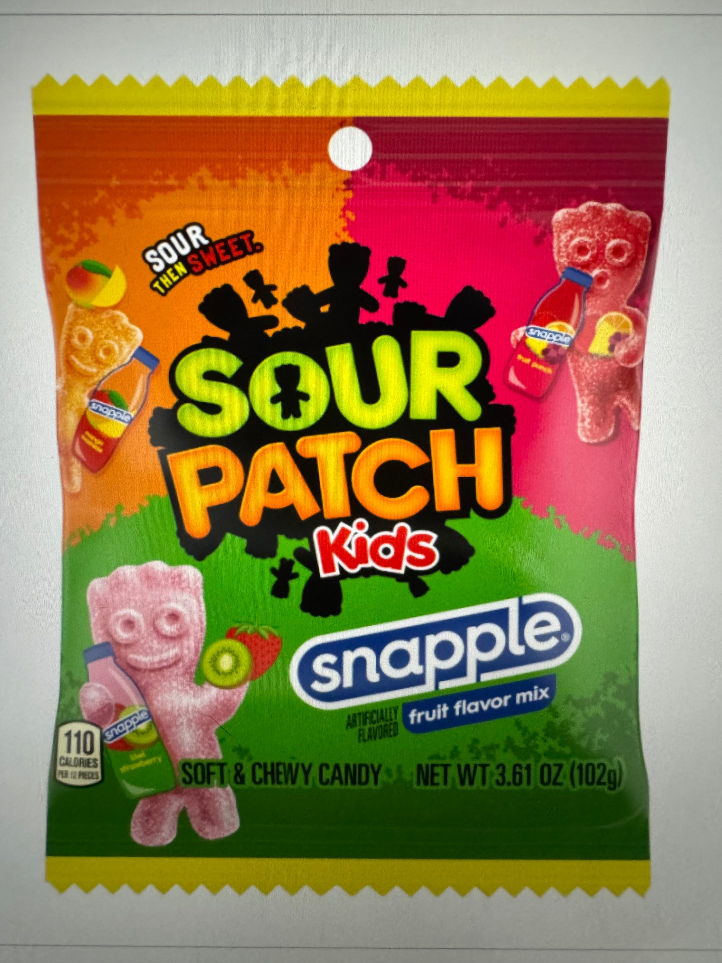 Sour Patch Kids Snapple Candy Bag 102g