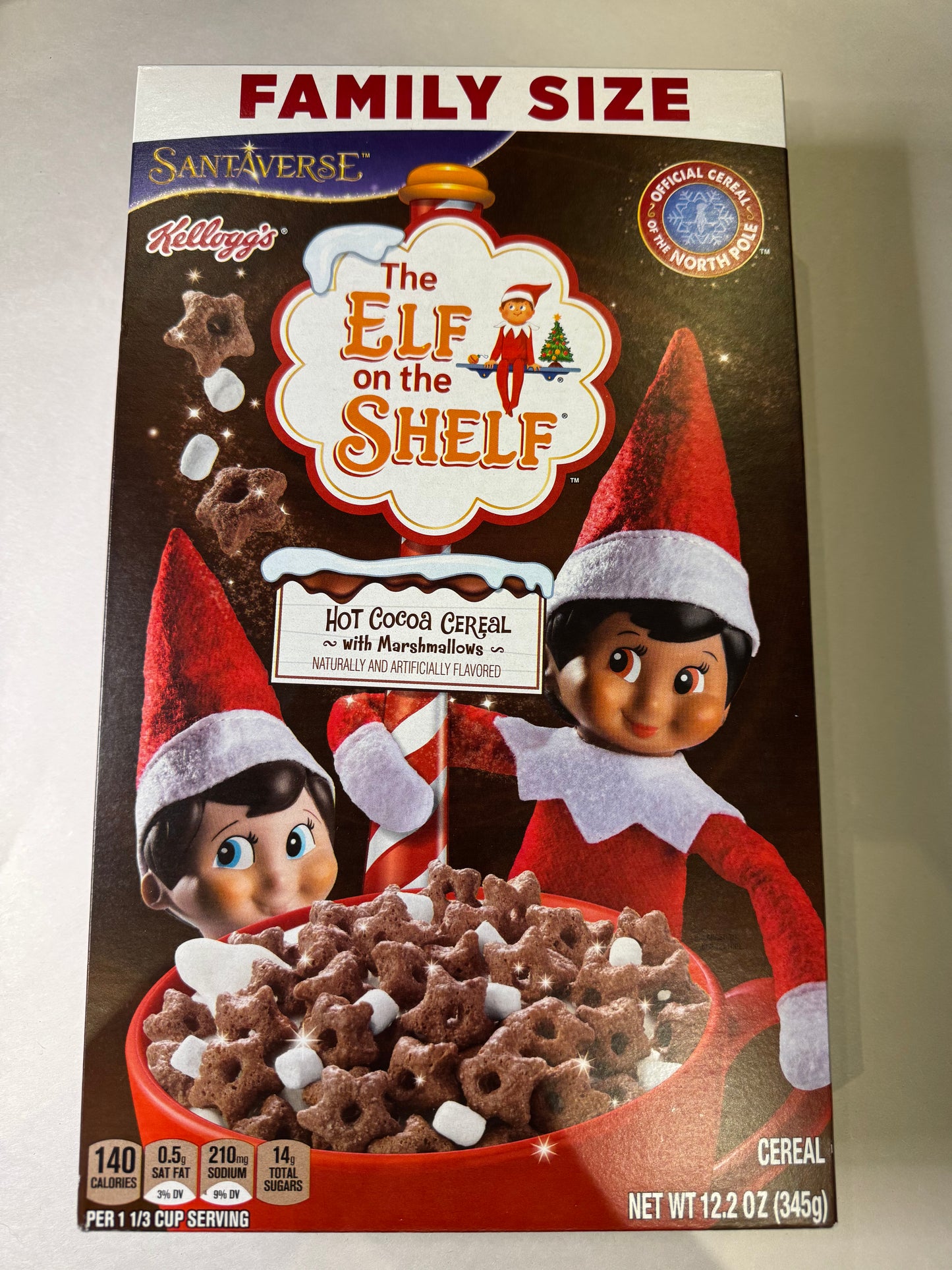 Elf on The Shelf Cereal Family Size