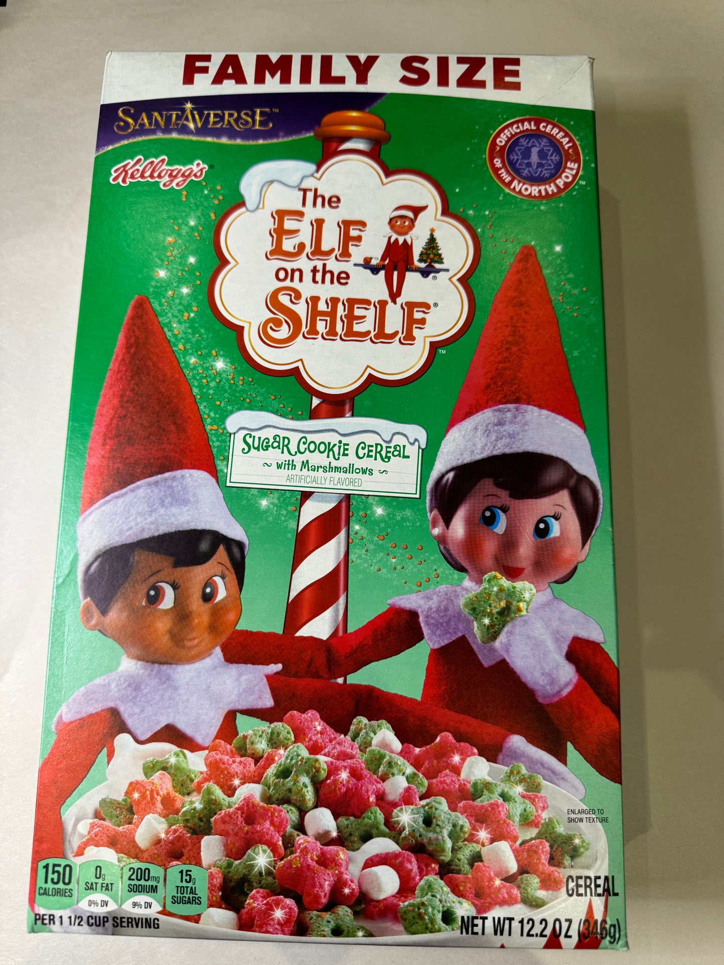 Elf on The Shelf Cereal Family Size