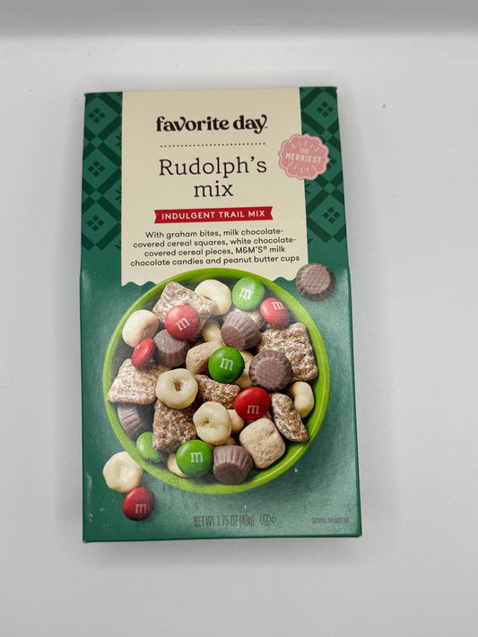 Rudolf’s Snack Mix Indulgent Trail Mix 49g box