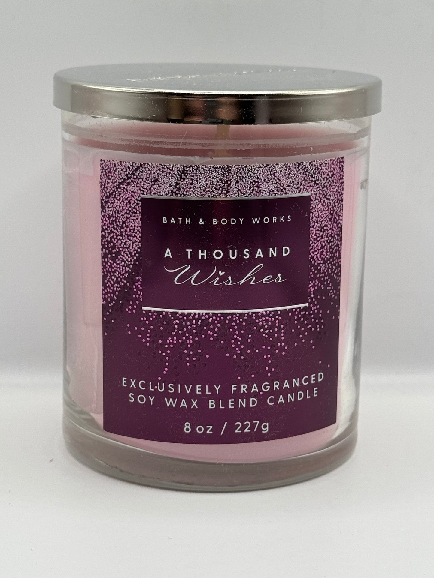 BBW 1 Wick Signature 8oz Candles