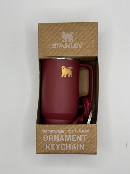 Stanley The Quencher H2O Key Chain Christmas Tree Ornament Decoration Various Colours