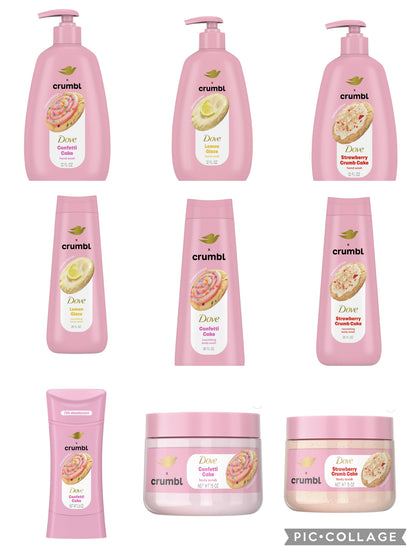 Dove Body Care Deodorant,  Body Washes Creams & Scrubs