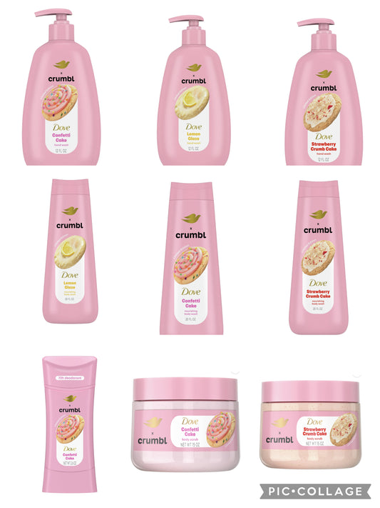 Dove Body Care Washes Creams & Scrubs