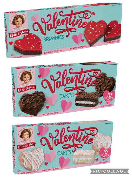 Little Debbie Valentine Cakes & Brownies Various