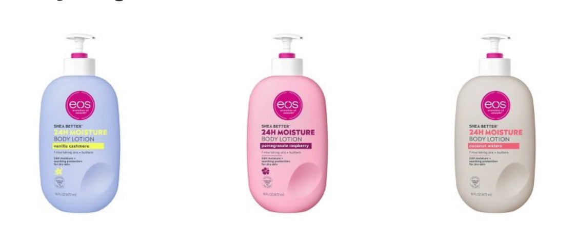 EOS Shea Better 24hr Moisture Body Lotion 16fl oz Bottle